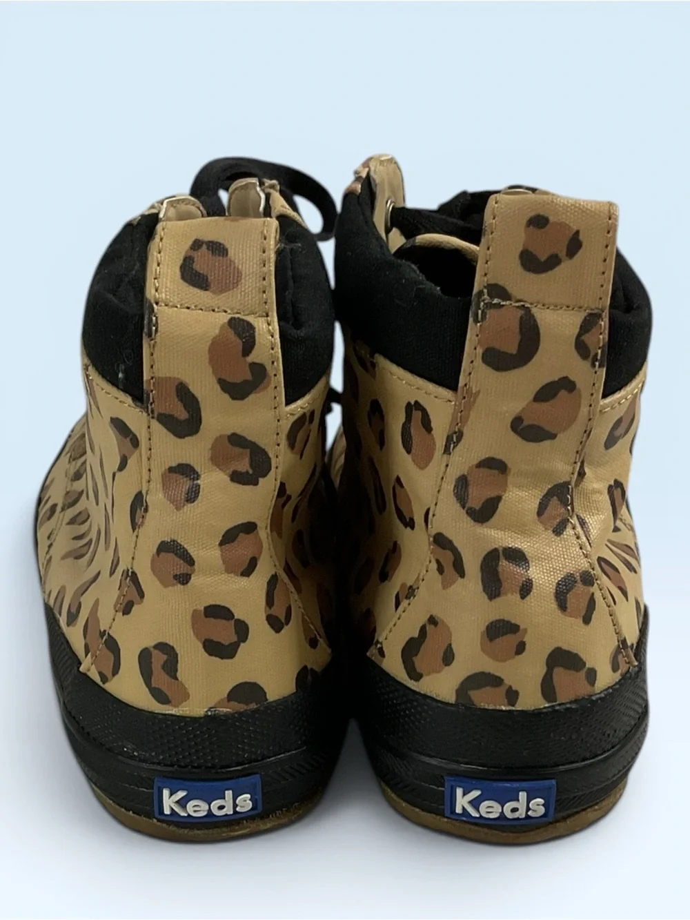 Keds Leopard Print High-Top Water Resistant- Women/Big Girls Size 5